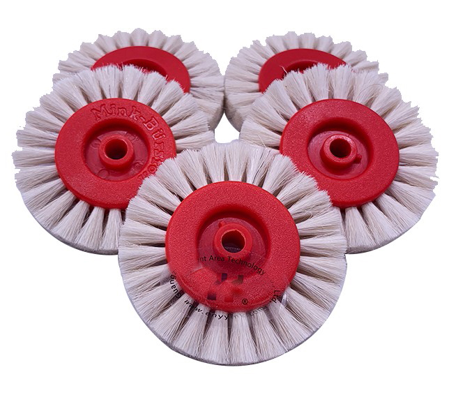 Ceres Offset Parts White Wool Brush Wheel for Transfer Paper