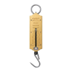 HMBR Pocket Balance 25kg – Portable Mechanical Spring Scale & Hanging Hook (Analog)